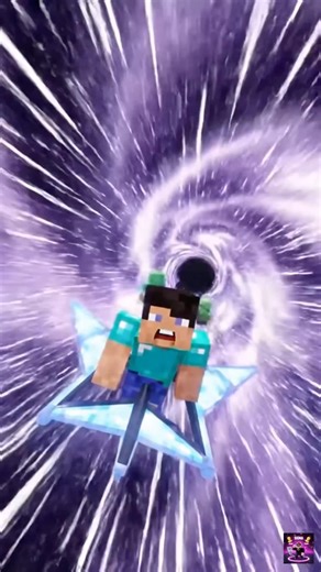 Minecraft Black Hole Swallowed My World! 😱🌌 #minecraftshorts