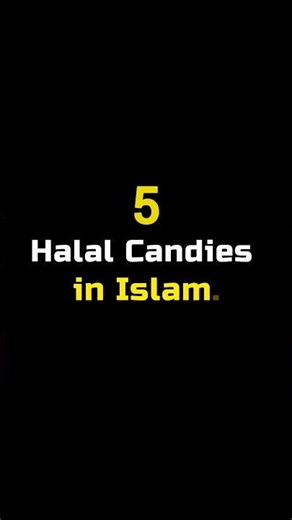 🍬 5 Halal Candies You Didn’t Know About 😱 | Must Try Sweet Treats! #candies #shorts #islam