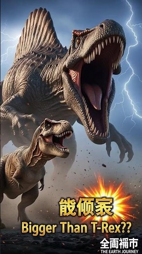 GIANT Dinos: Bigger Than T-Rex: Meet the Real Cretaceous Monsters #short