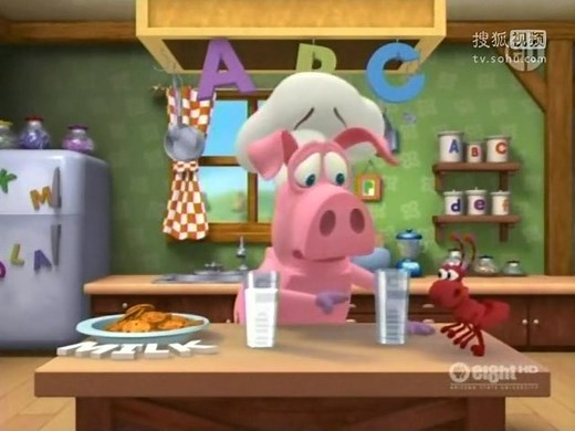 WordWorld_S02E05. Get Well Soon Soup - Mmm-Mmm-Milk