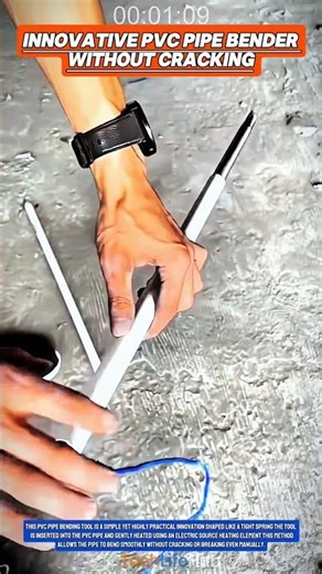 Innovative PVC Pipe Bender Without Cracking Easy Safe and Effective for Any Size
