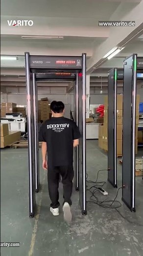 VARITO Archway Gate 18 vs 33 Zone Count Demo | Walkthrough Metal Detector 18 vs 33 Zone Detection