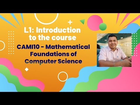 Lec-1: Introduction to the course | Mathematical Foundations of Computer Science