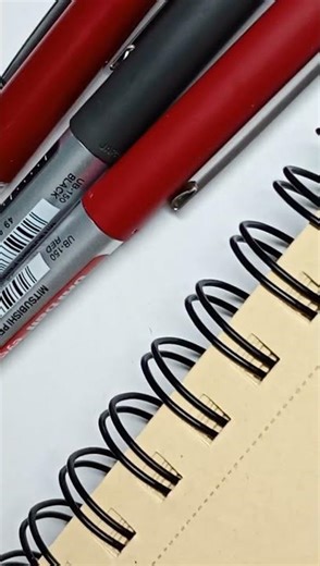 Bold Tribal Arrow Tattoo Art 🏹 | Red & Black Gel Pen #Shorts