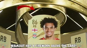 How to tell if you packed a walkout in FIFA 23