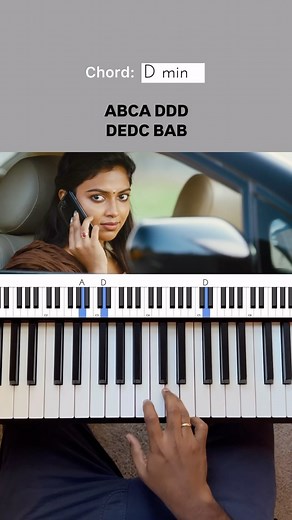Ram Iyappan on Instagram: "Tutorial of my previous video! 🙌 Save this reel and check profile for more ✨🎹 @anirudhofficial @dhanushkraja @amalapaul Notes 👇 Scale: A minor chords in brackets () EDCDE AA — (Am) ABCBAC BGG — (Am, Dm, Em) — repeat again ABCA DDD — (Dm) DEDC BAB — (G) ABCA DDD — (Dm) DFED B — (G, Em) ABCD EA — (Am) F EA F — (F) EC CCD — (C, Dm) — repeat again D D# E AA — (Am) ABCBAC — (Am) BGG — (Dm, Em) EDCDE AA — (Am) ABCBAC BGG — (Am, Dm, Em) #tamil #tamilsong #piano #love #tuto