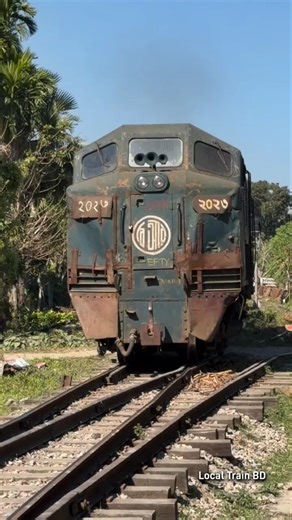 The oldest Rail engine in Bangladesh #Railway #shorts