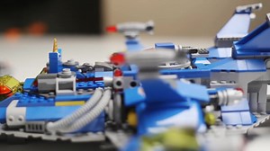 【转载】【all new bricks】乐高大电影70816本尼的太空飞船速组评测