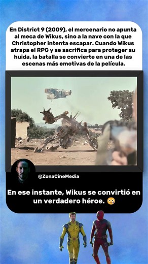 Wikus eligió sacrificarse sin dudarlo 🥲 | District 9 (2009)