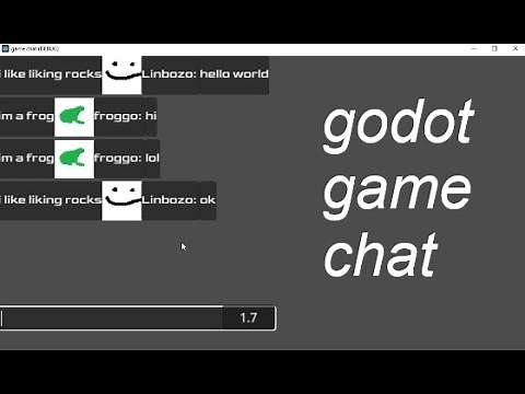 Simple Game Chat | Godot 4 Tutorial