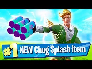 NEW Chug Splash Gameplay + Loot Lake Destroyed! - Fortnite Battle Royale