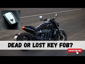 How to Start a Triumph Rocket III without the Key Fob