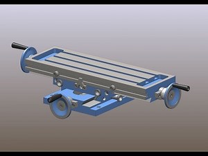 Mesa Coordenadora -- Table Milling Machine