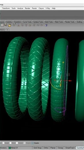 Matrix 9 Trick 💎 How to Create Texture on Any Surface | Jewelry CAD