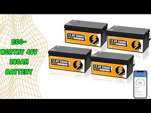 Full Review: ECO-WORTHY 48V 280Ah Battery - Smart Bluetooth Monitoring & High-Capacity Power