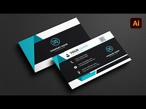 Business Card Design in Adobe Illustrator