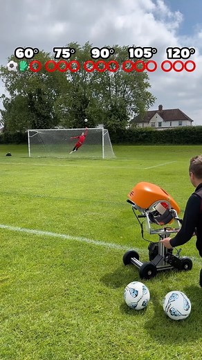 Gino Harreman | Goalkeeper 🚀 on Instagram: "I took on the @balllauncherofficial machine 😲 #goalkeeper #goalkeepers #goalkeepertraining"