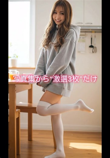 【写真集3選】ゆいの“絶対領域”だけ集めました。