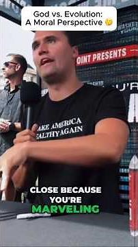 Charlie Kirk debate on God Vs. Evolution. #bible #charliekirk #christianity