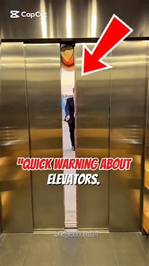Stop Doing This With Elevator Doors!” 🚫