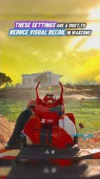 These Settings Are A Must To Reduce Visual Recoil 😳 Warzone
