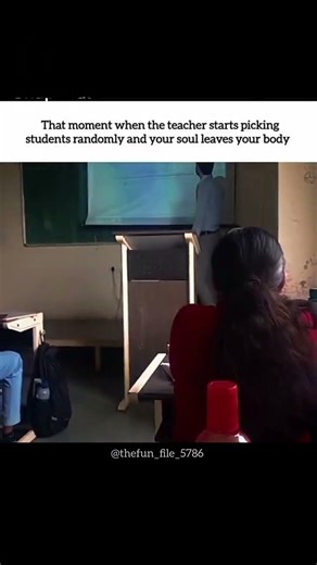 the teacher starts picking random students 😭 #viral #trends #shorts
