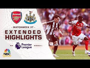Arsenal v. Newcastle United | PREMIER LEAGUE HIGHLIGHTS | 5/18/2025 | NBC Sports