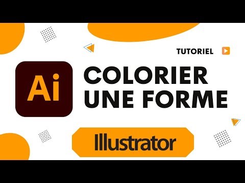 Comment colorier une forme sur Illustrator