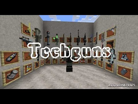como baixar o mod tech guns {minecraft}
