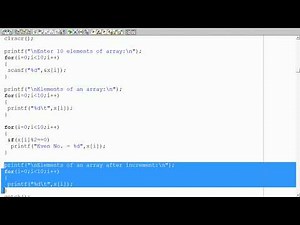 Learn C Programming in English for Beginners(Array) - Part 9
