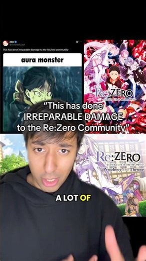 "This has done IRREPARABLE DAMAGE to the Re:Zero Community…” #rezero #isekai #anime #lightnovel