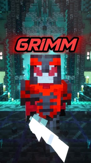 Minecraft: GRIMM Armor Trim #minecraft #shorts