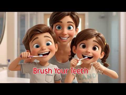 Brush Your Teeth | Kids' Songs | 2-Minute Brush your Teeth Song
