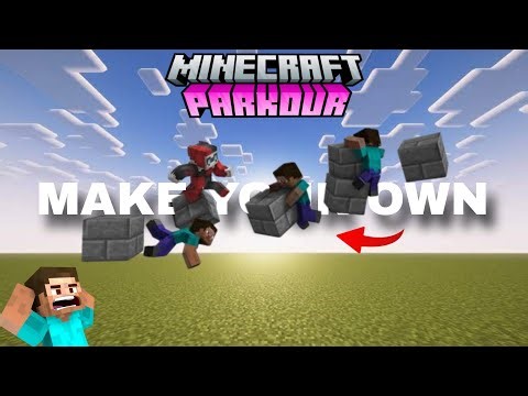 How to make Your own Parkour map in Minecraft...