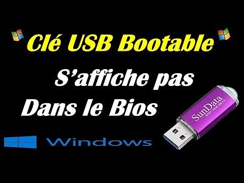 My bootable USB drive does not appear in the BIOS/boot menu on Windows 10/11.
