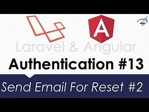 Laravel Angular Authentication with JWT | Send Email for Reset Password #13