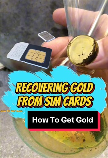 How to Recover Gold from SIM Cards Efficiently