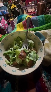 Salad with croutons for supper | Heidi OLeary