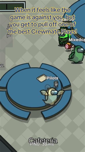 When you get to play one of the best Crewmate plays in Among Us #gaming #amongus #impostor #crewmate