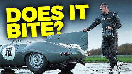 I test the ultimate modern-built D-Type 🚗💨