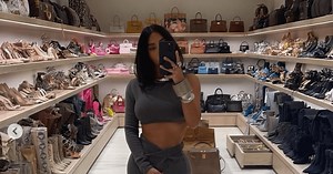 Kim Kardashian Gives a Peek Inside Her Huge Accessories Closet