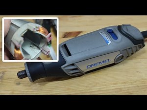 Dremel 3000 Maintenance & Field Coil (Stator) DIY Repair.