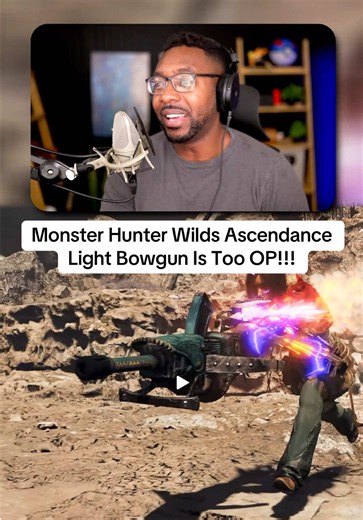 Light Bowgun Is Too OP!!! Monster Hunter Wilds Ascendance #monsterhunter #monsterhunterwildsascendance #gaming
