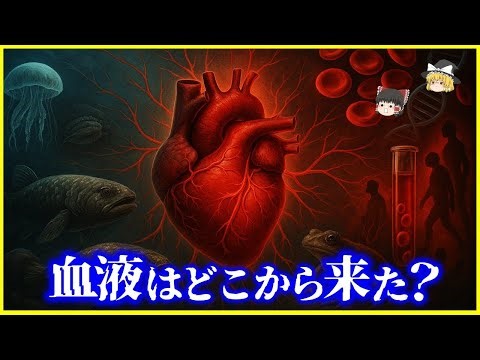 【ゆっくり解説】O型は人類最初の血液型! 血液の進化史と血液型の不思議を解説 血液はどこから来た？6億年の進化が生んだ“赤い流れ”