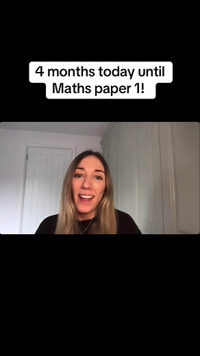 Countdown to GCSE Maths Paper 1: 4 Months to Prepare