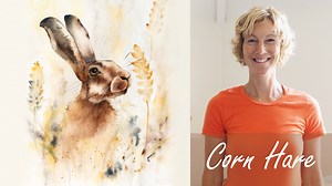 Hare In The Corn: A Free-Flow Watercolour Masterclass with Jane Davies | Jane Davies | Skillshare