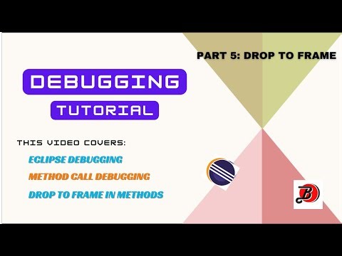 Debugging Tutorial | Part 5 - Drop To Frame while method/function debug | Java & Eclipse Debugging