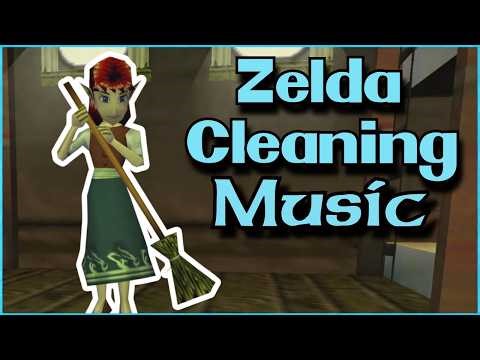 1 Hour of Zelda Music for Spring Cleaning 🧹🧼🧽