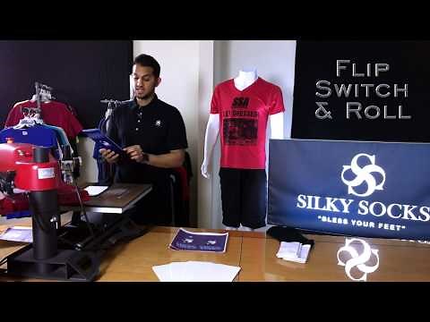 How to make sublimated socks using Silky Socks Athletic Socks