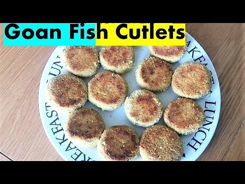 Goan "Fish" Cutlets | Mackerel Fish Cutlets f | Bangda Cutlets Recipe